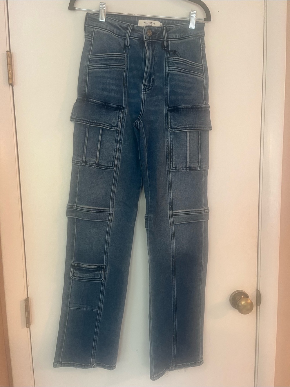 ‘Hidden’ Denim Tracey Cargo Jeans